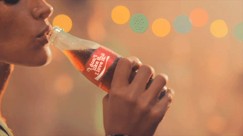 Gif - Coca Cola - Marketing - Pub