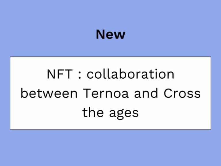 nft collaboration Ternoa et cross the ages
