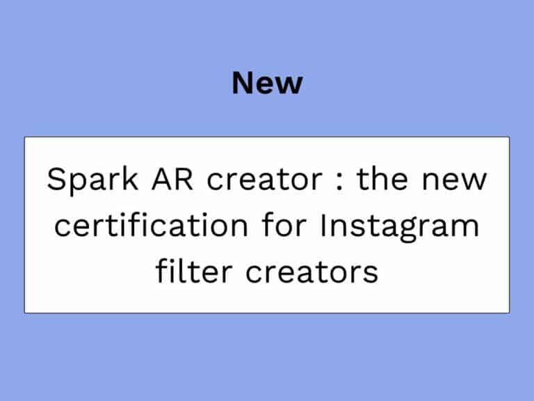 certification spark ar creator