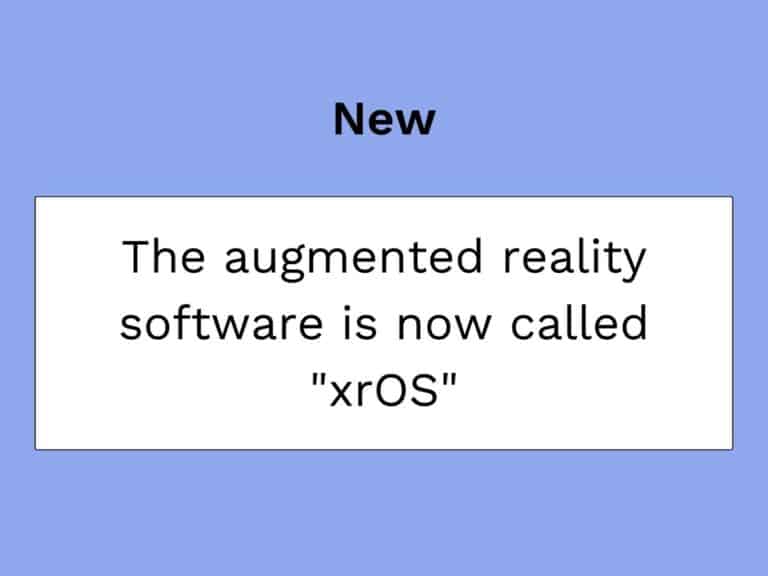 vignette d'article sur le nouveau logiciel de réalité étendue d'Apple : xrOS