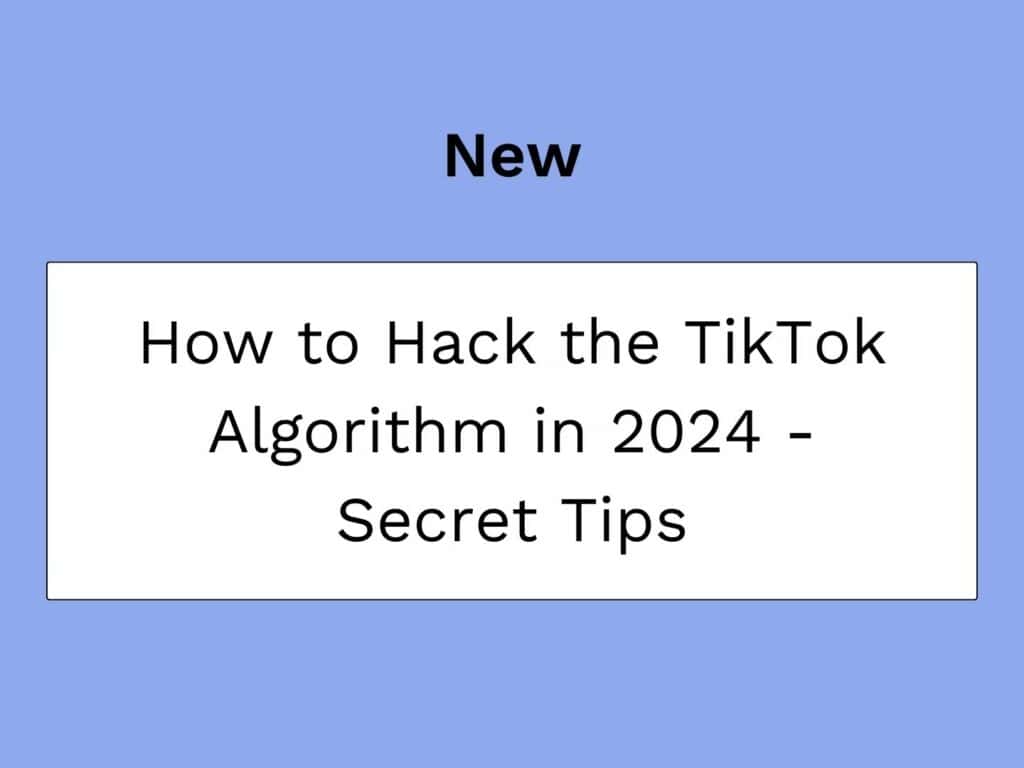 Jak zhakować algorytm TikTok - 2024 (sekretne sztuczki)