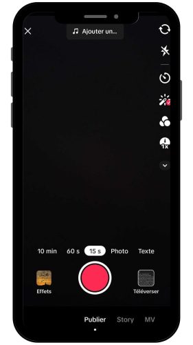 Stwórz filtr TikTok na aplikacji mobilnej